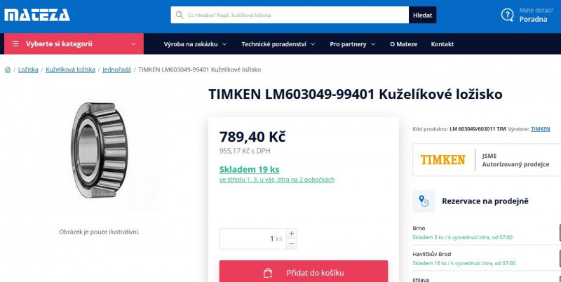 Ložisko Timken LM603049-99401 Mateza.jpg