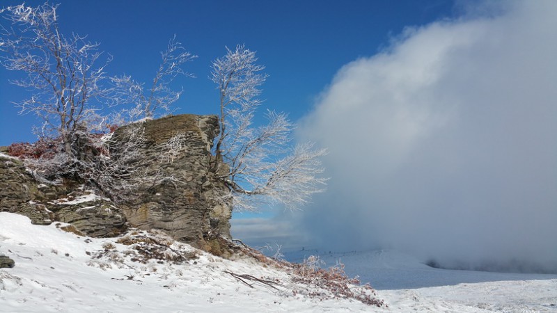 utes v chvilce bez mlhy